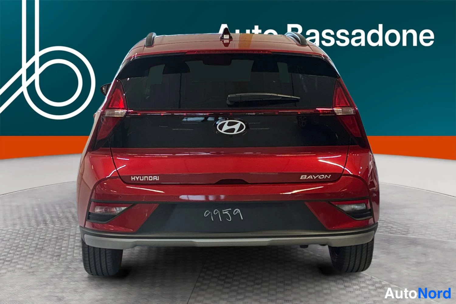 Punainen Hyundai Bayon 2026, takaa, kuva 9