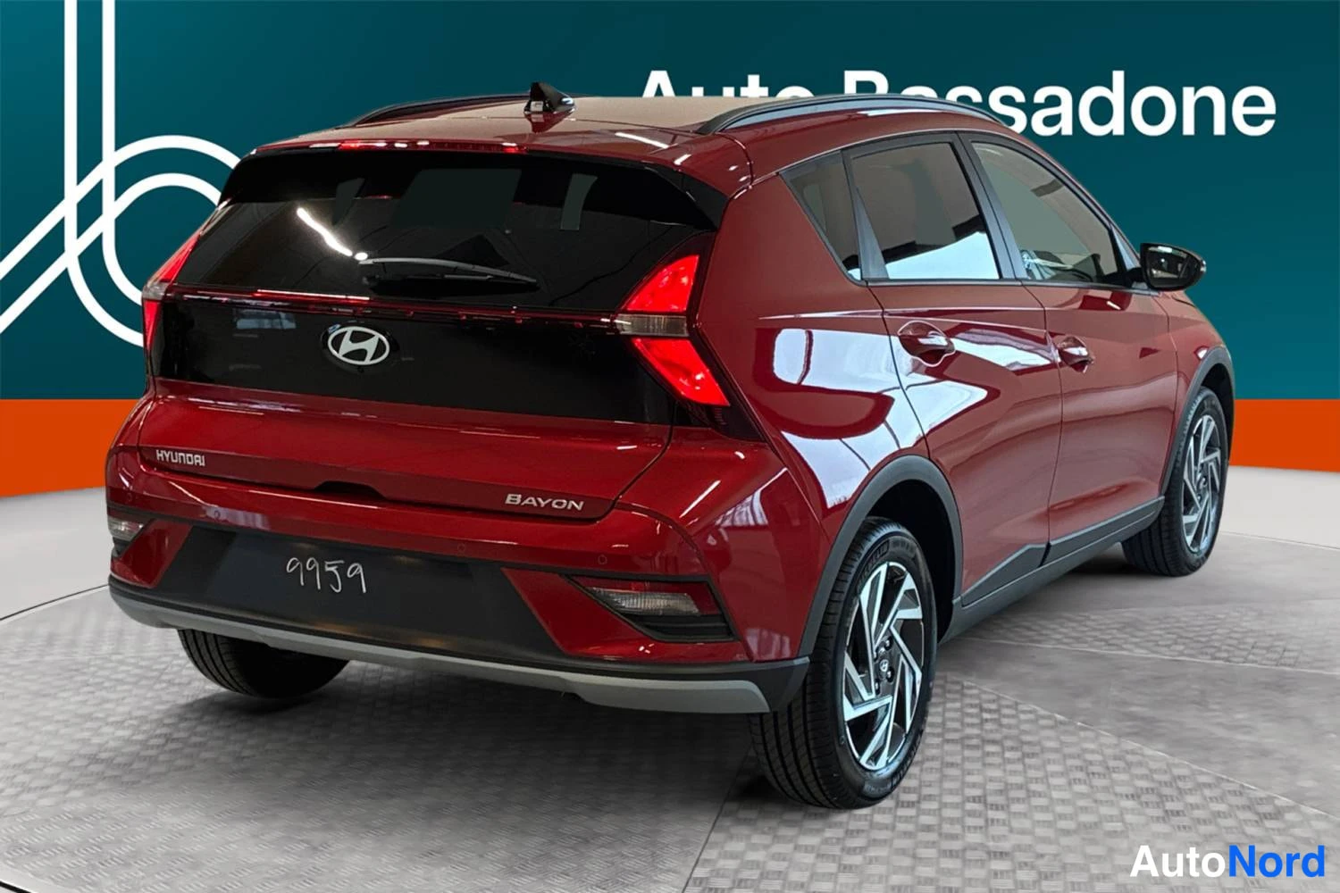 Punainen Hyundai Bayon 2026, takaviisto, kuva 7