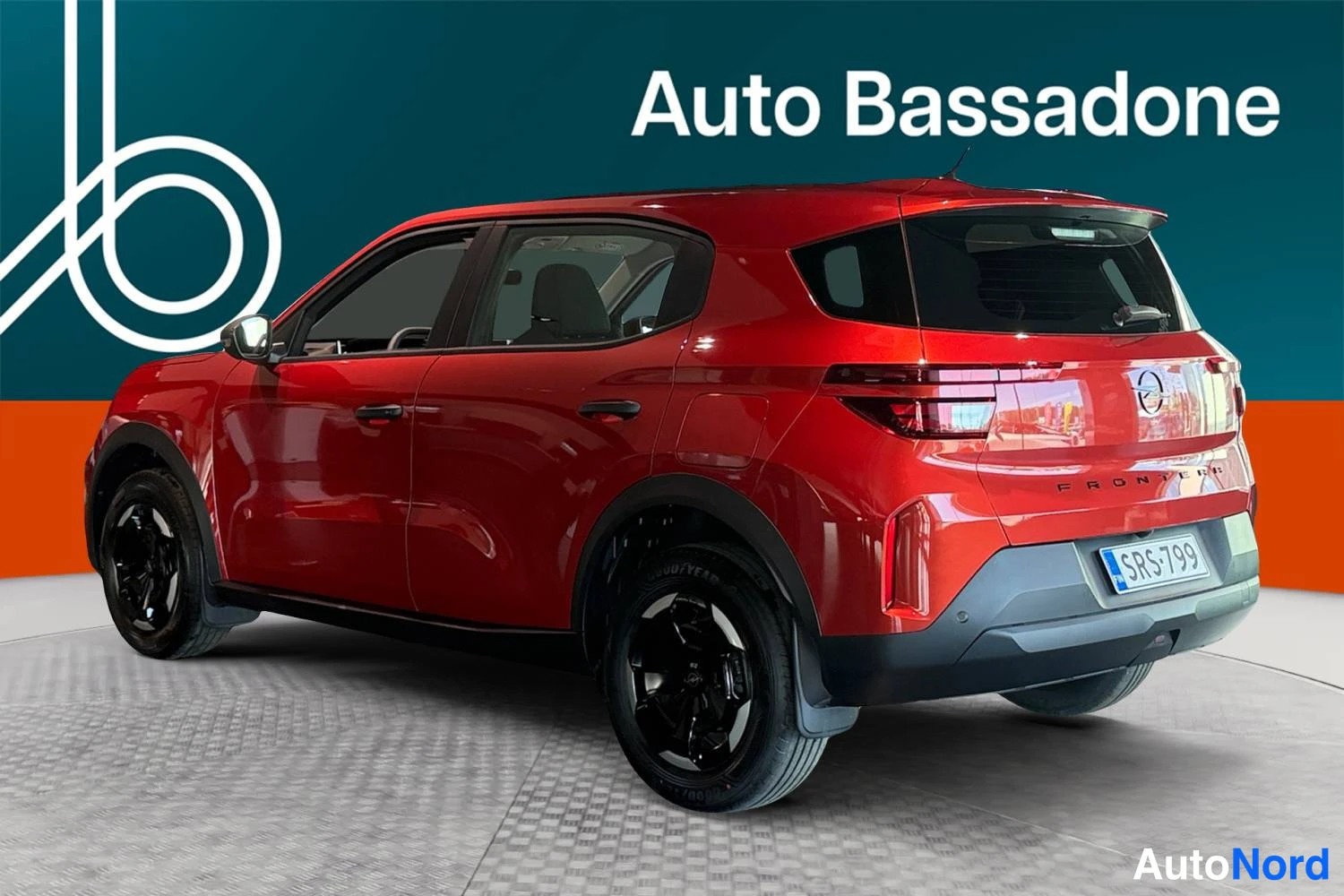 Punainen Opel Frontera 2026, takaviisto, kuva 6