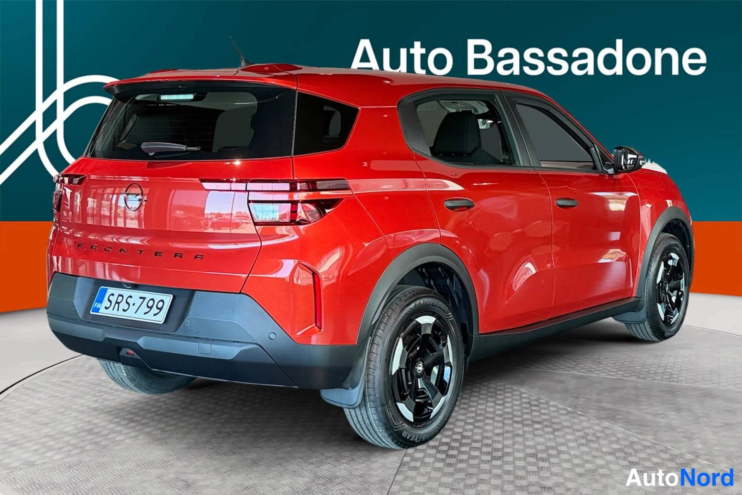 Punainen Opel Frontera 2026, takaviisto, kuva 7