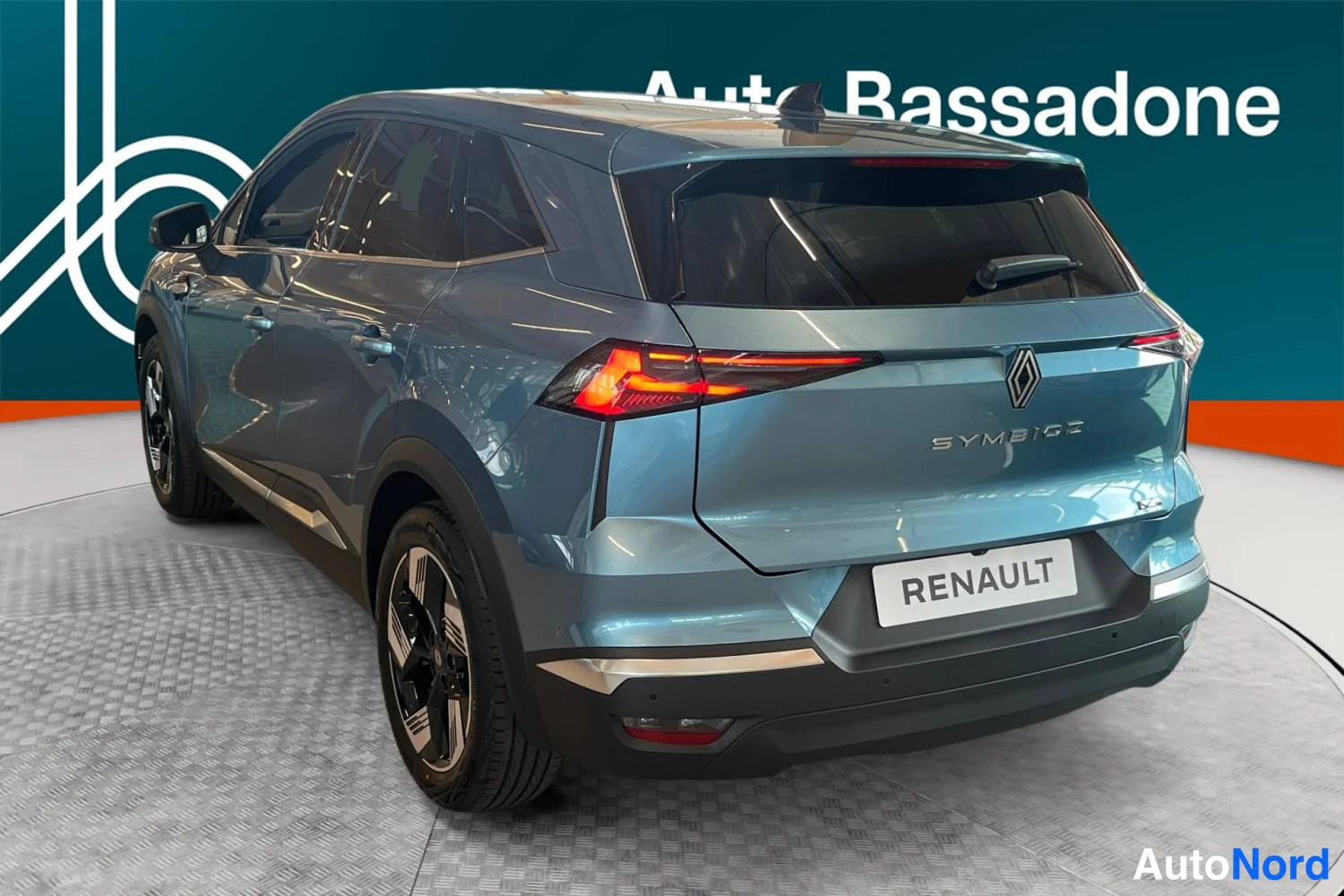 Sininen Renault Symbioz 2026, takaviisto, kuva 6