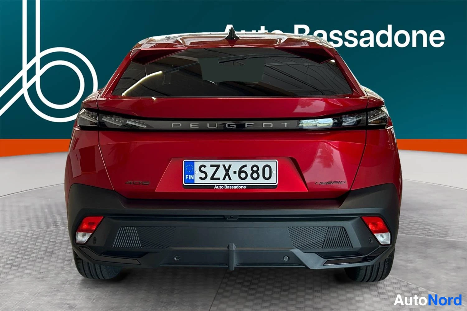 Punainen Peugeot 408 2026, takaa, kuva 9
