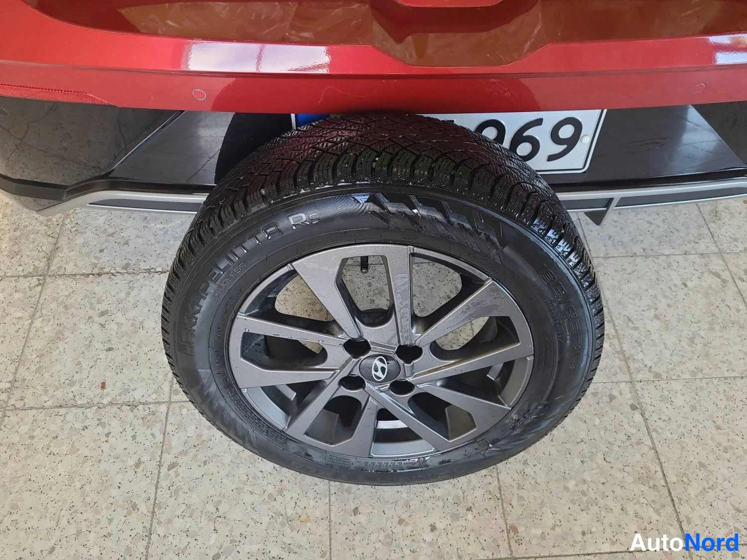 Red Hyundai I20 2024, rear, photo 9