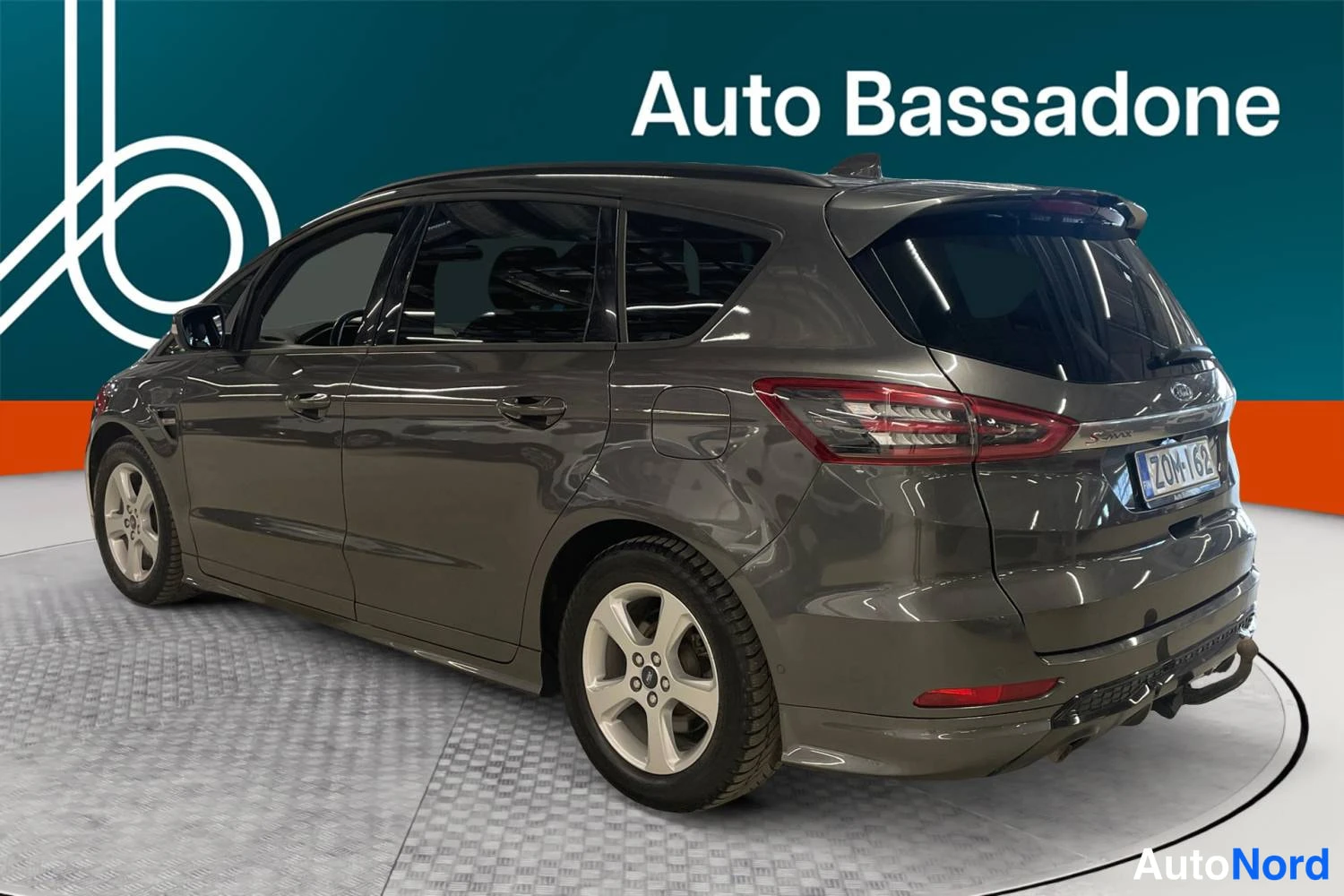 Harmaa Ford S-max 2022, takaviisto, kuva 6