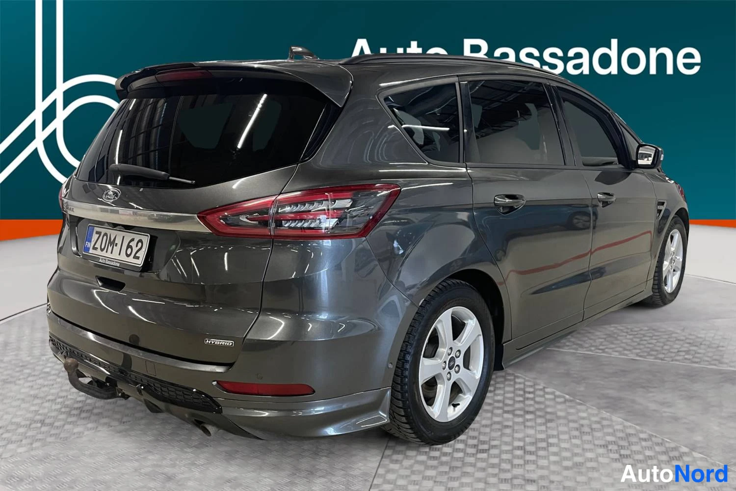 Harmaa Ford S-max 2022, takaviisto, kuva 7
