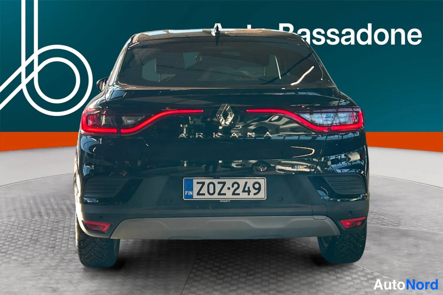 Black Renault Arkana E-Tech 2024, rear, photo 8