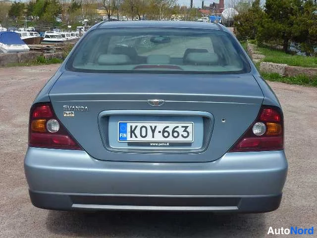 Harmaa Daewoo EVANDA 2003, takaa, kuva 15