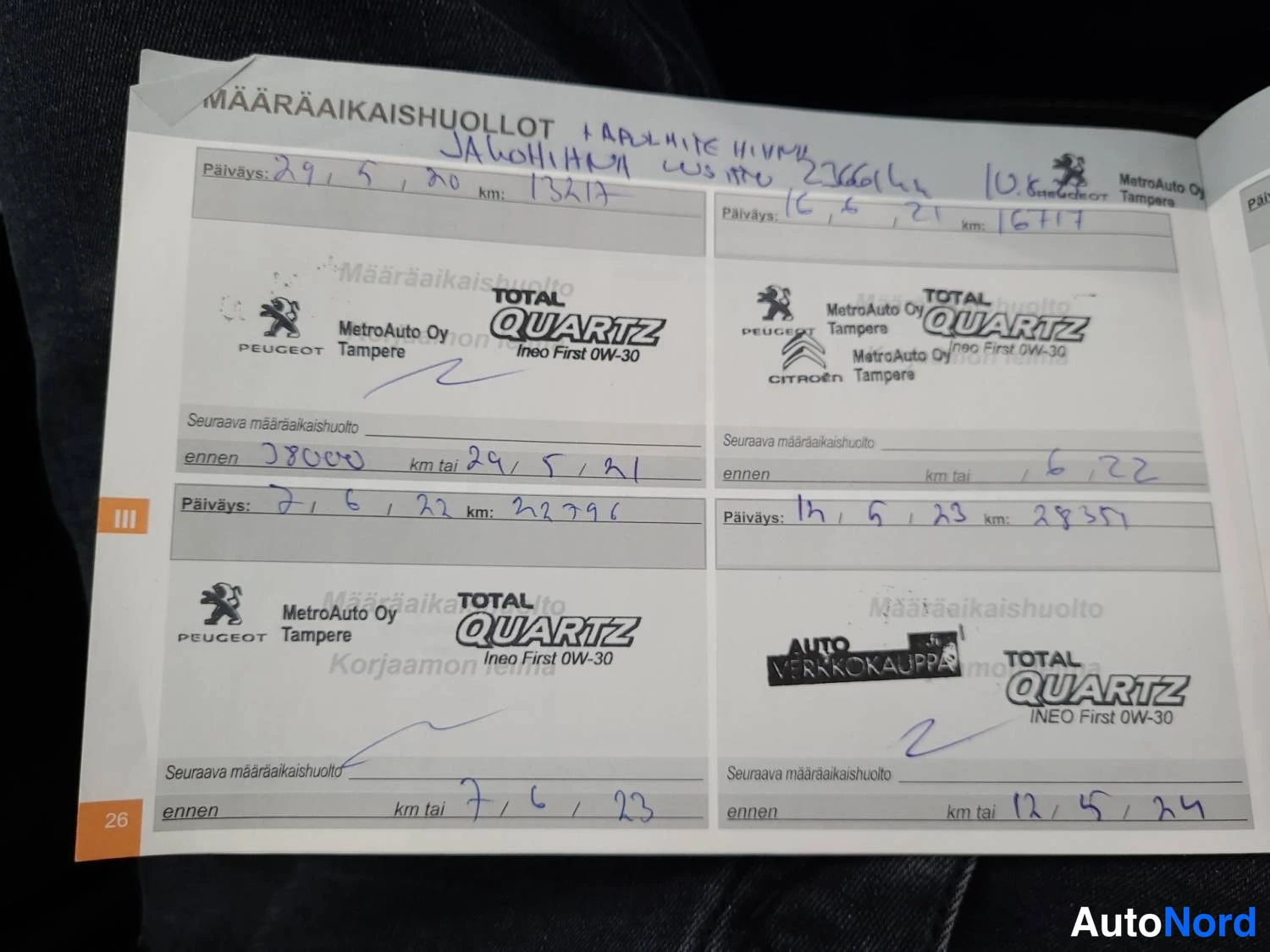 Punainen Peugeot 208 2017, kuva 26