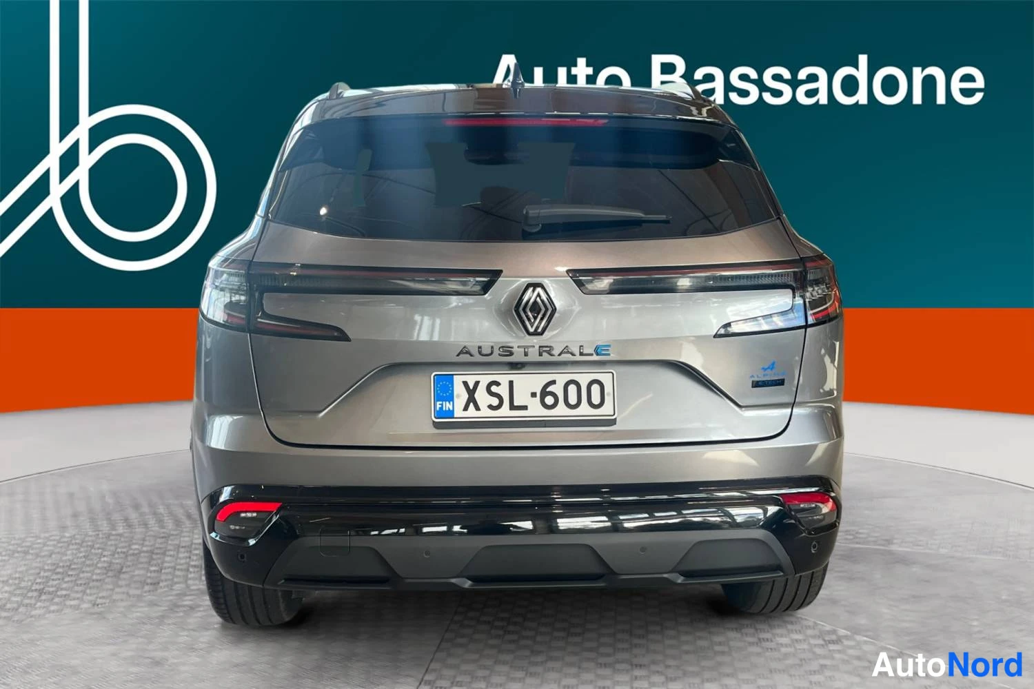 Harmaa Renault Austral 2023, takaa, kuva 8