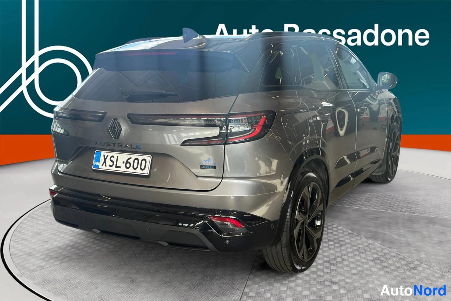 Harmaa Renault Austral 2023, takaviisto, kuva 7