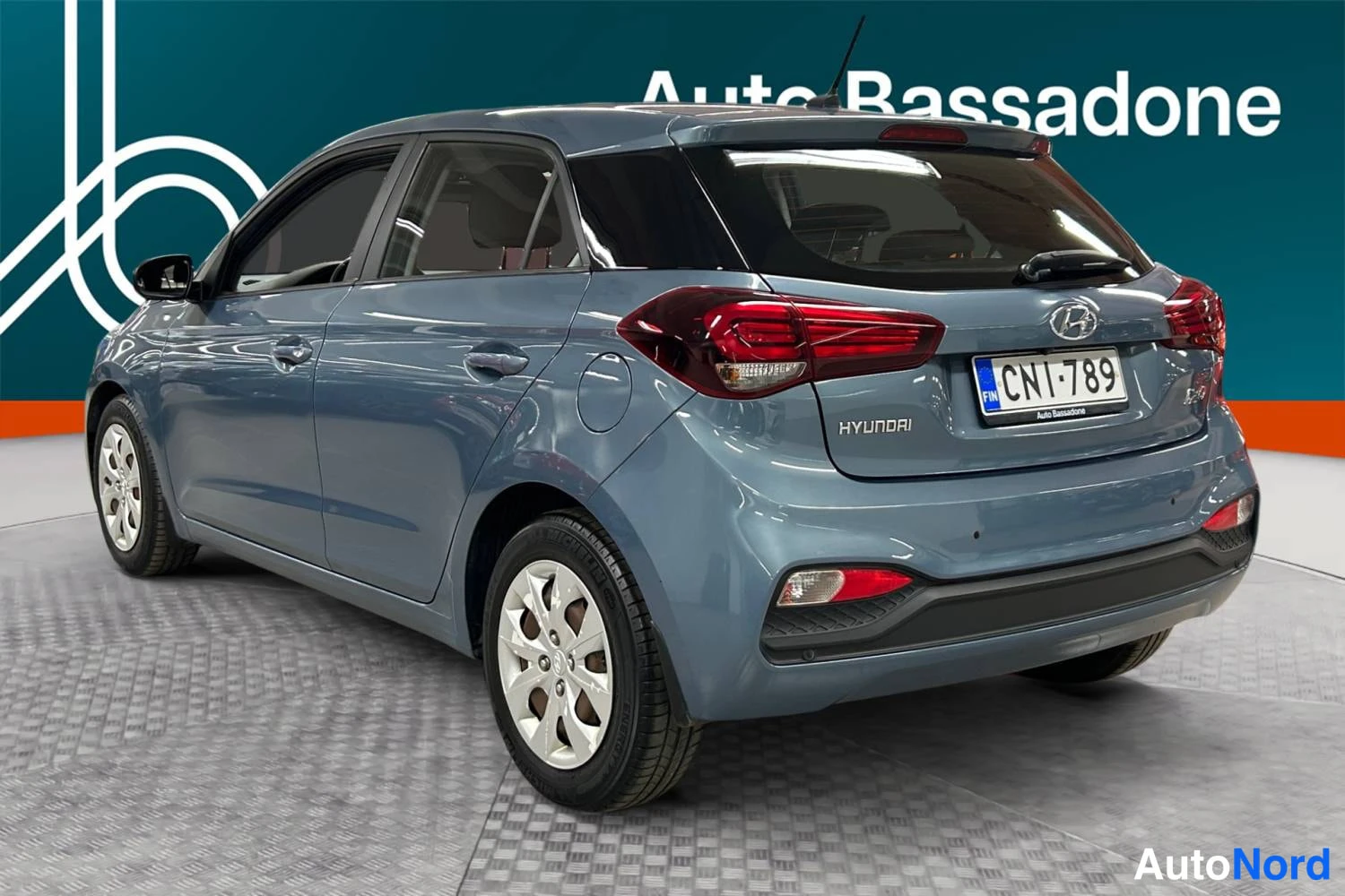 Harmaa Hyundai I20 2019, takaviisto, kuva 6