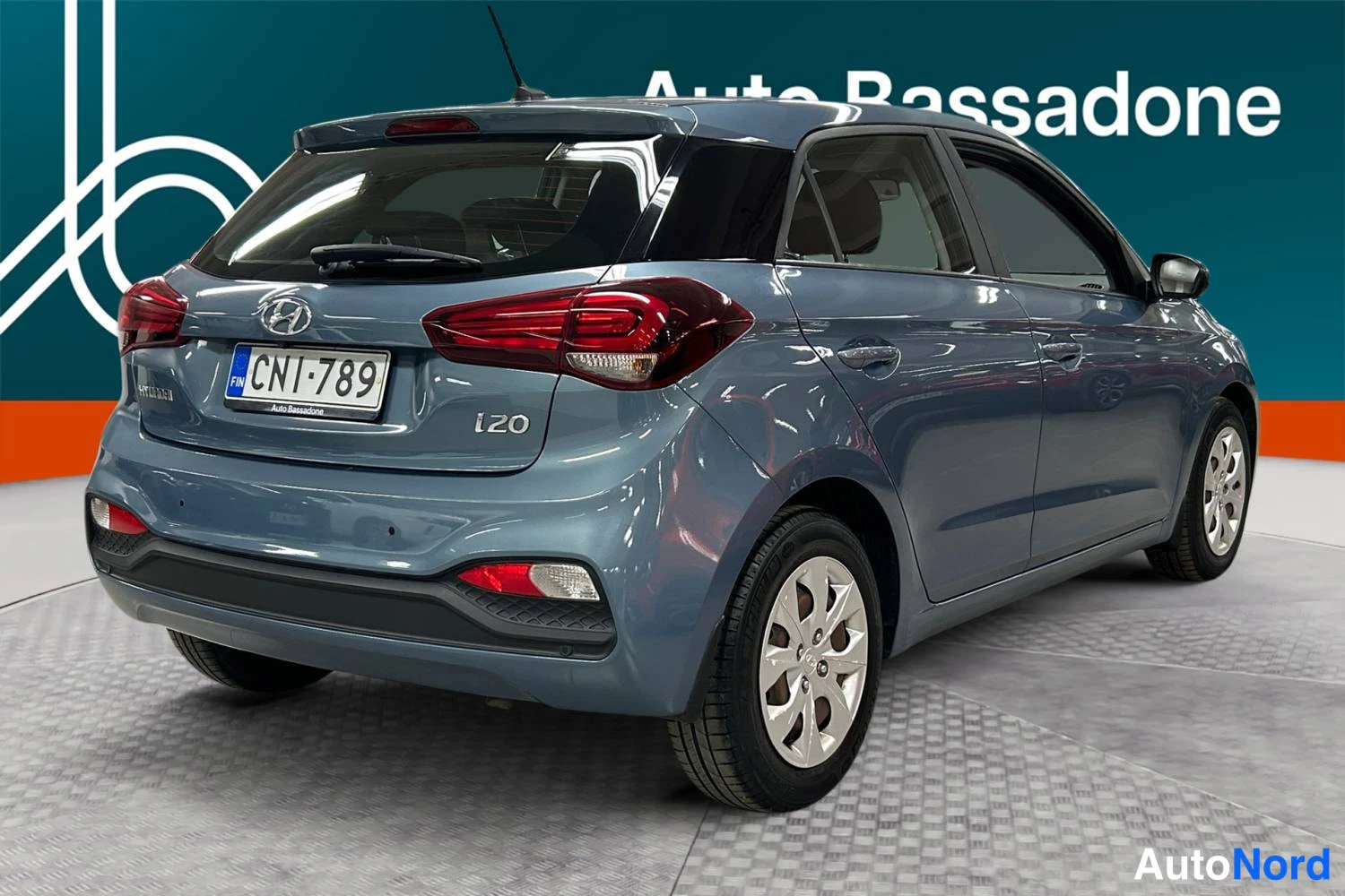 Harmaa Hyundai I20 2019, takaviisto, kuva 7