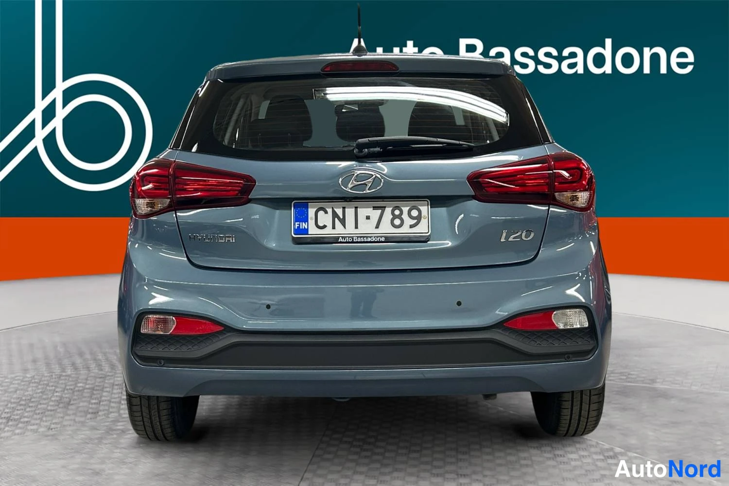Harmaa Hyundai I20 2019, takaa, kuva 8
