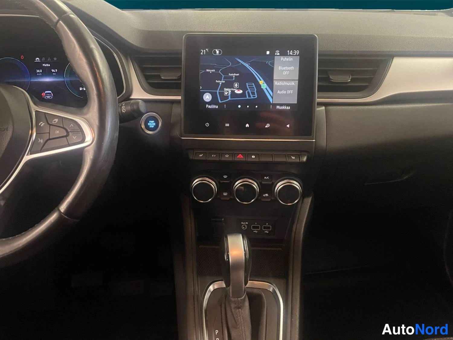 Musta Renault Captur E-TECH Plug-in hybrid 2022, kuva 9
