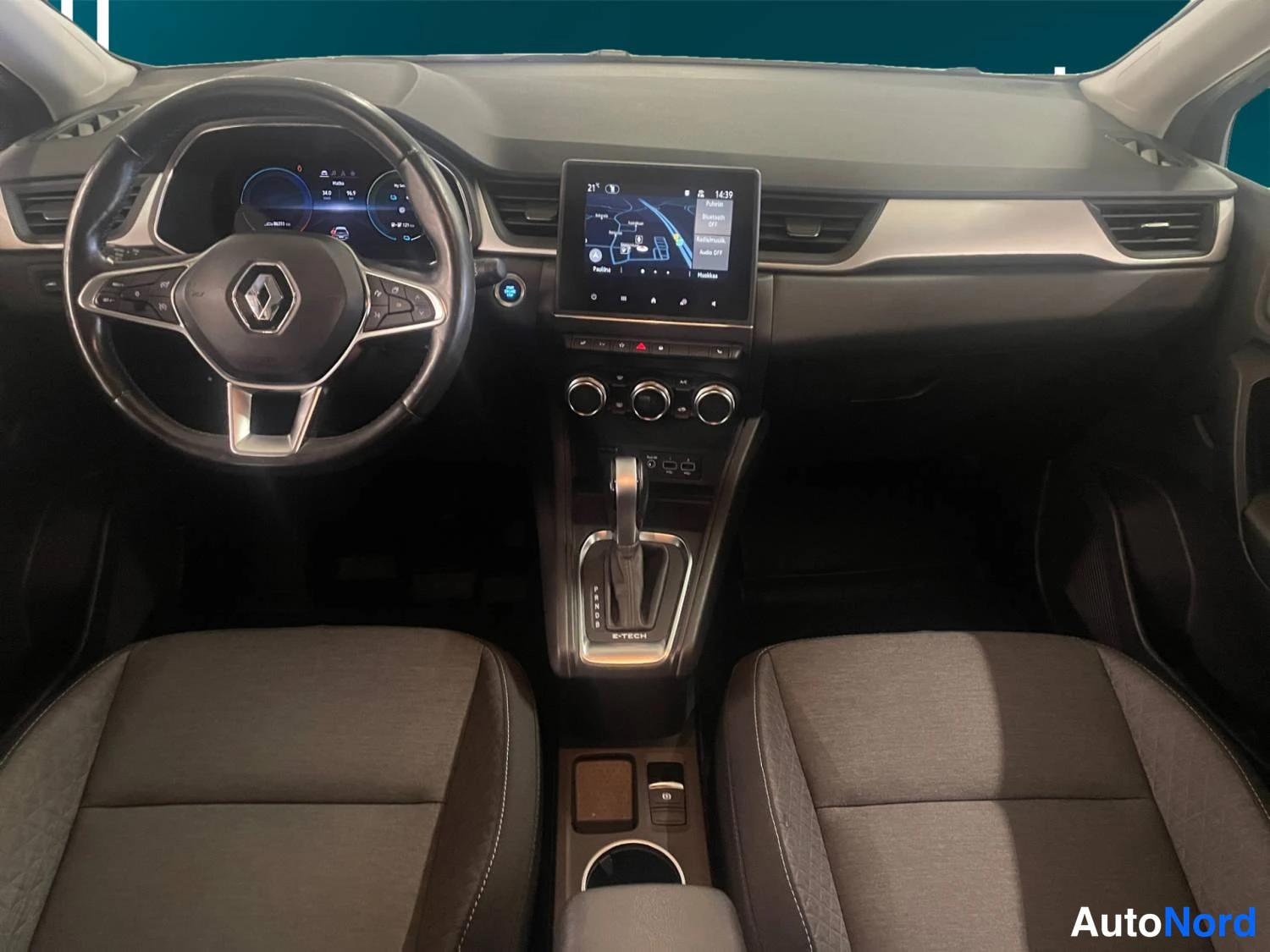 Musta Renault Captur E-TECH Plug-in hybrid 2022, kuva 8