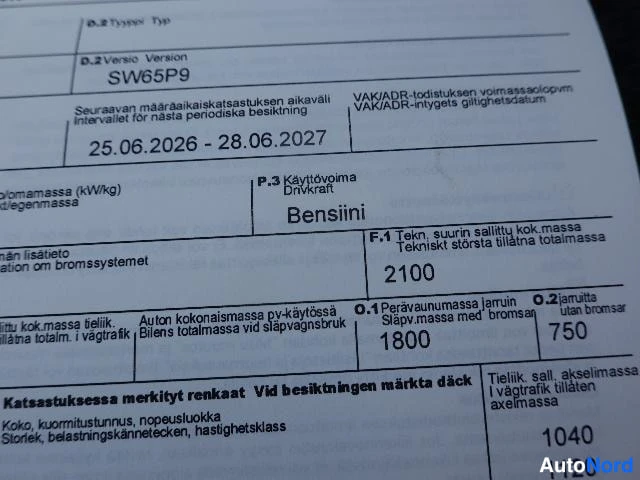 Musta Volvo V70 2002, asiakirja, kuva 30