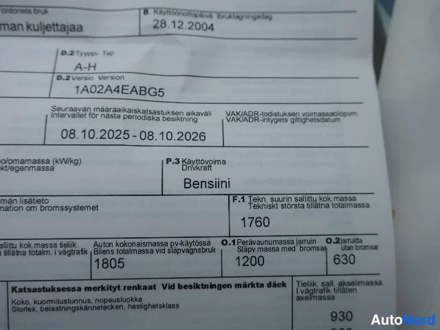 Punainen Opel Astra 2005, kuva 40