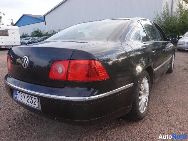 Musta Volkswagen Phaeton 2007, takaviisto, kuva 14