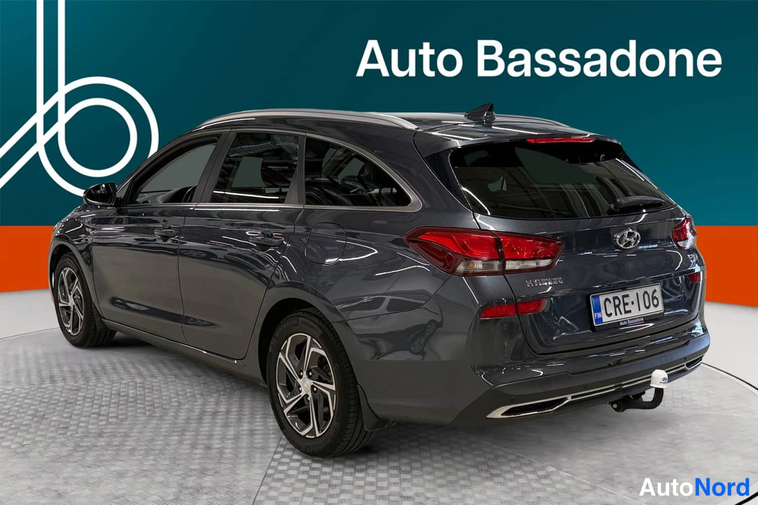 Harmaa Hyundai I30 2022, takaviisto, kuva 6