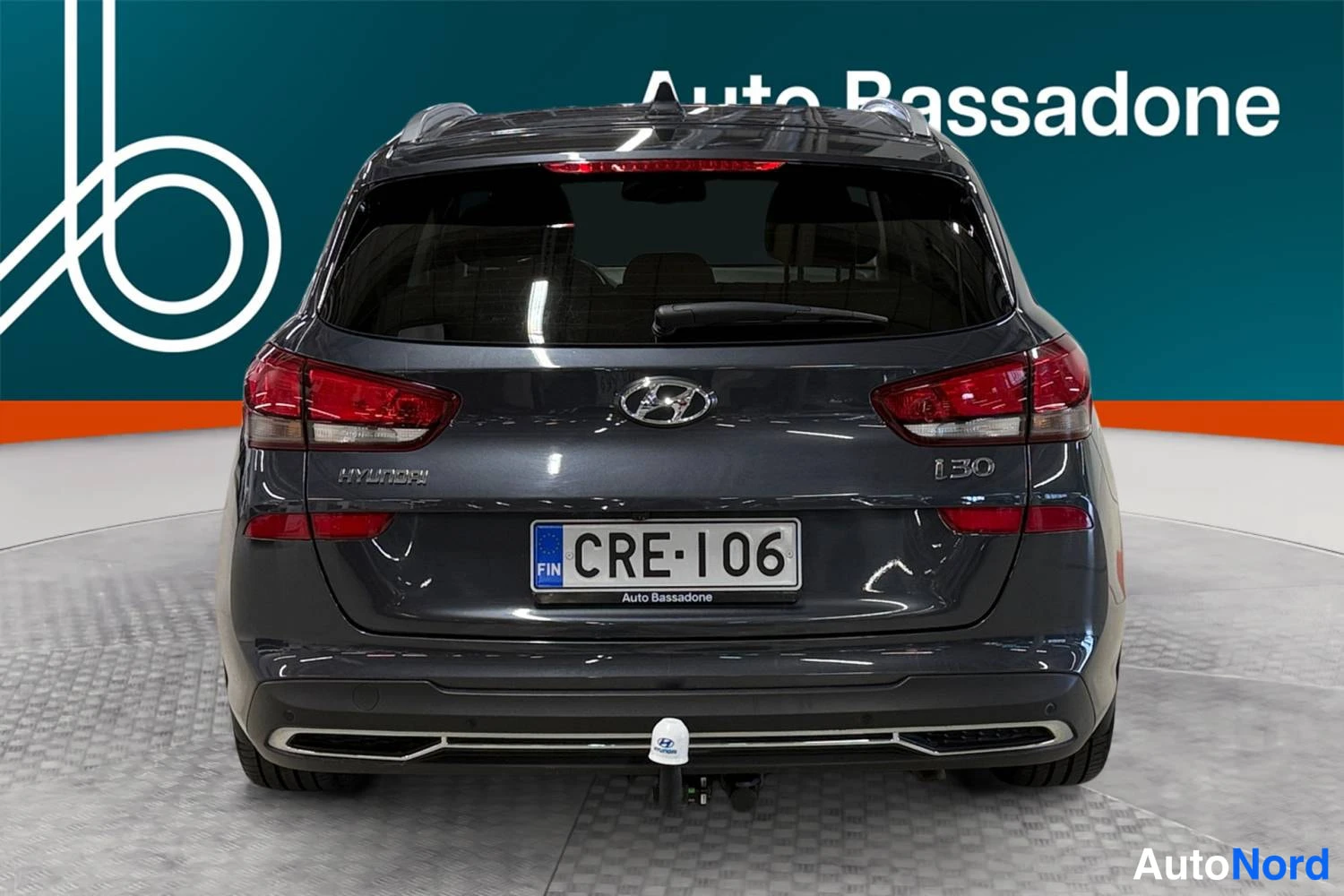 Harmaa Hyundai I30 2022, takaa, kuva 8