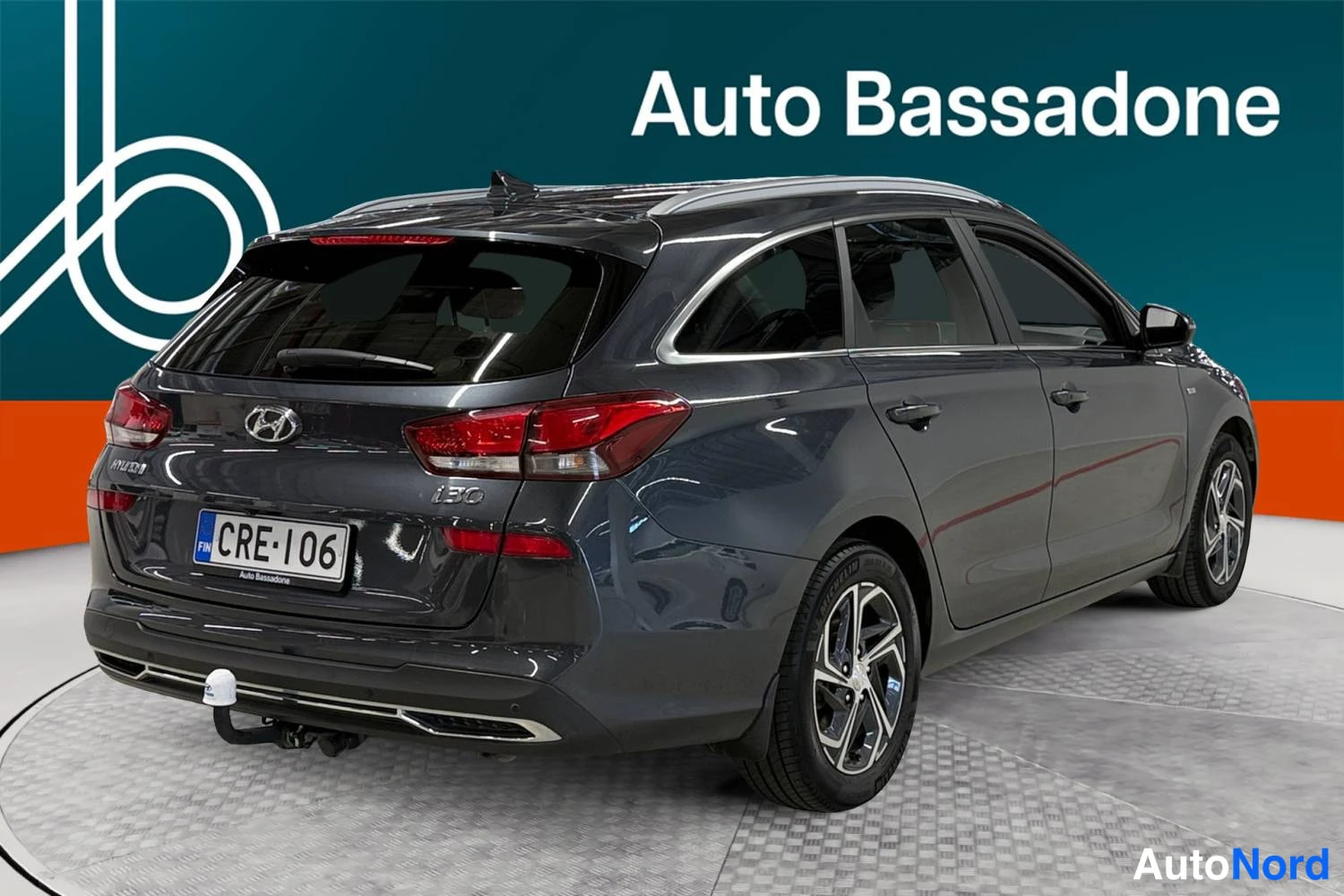Harmaa Hyundai I30 2022, takaviisto, kuva 7