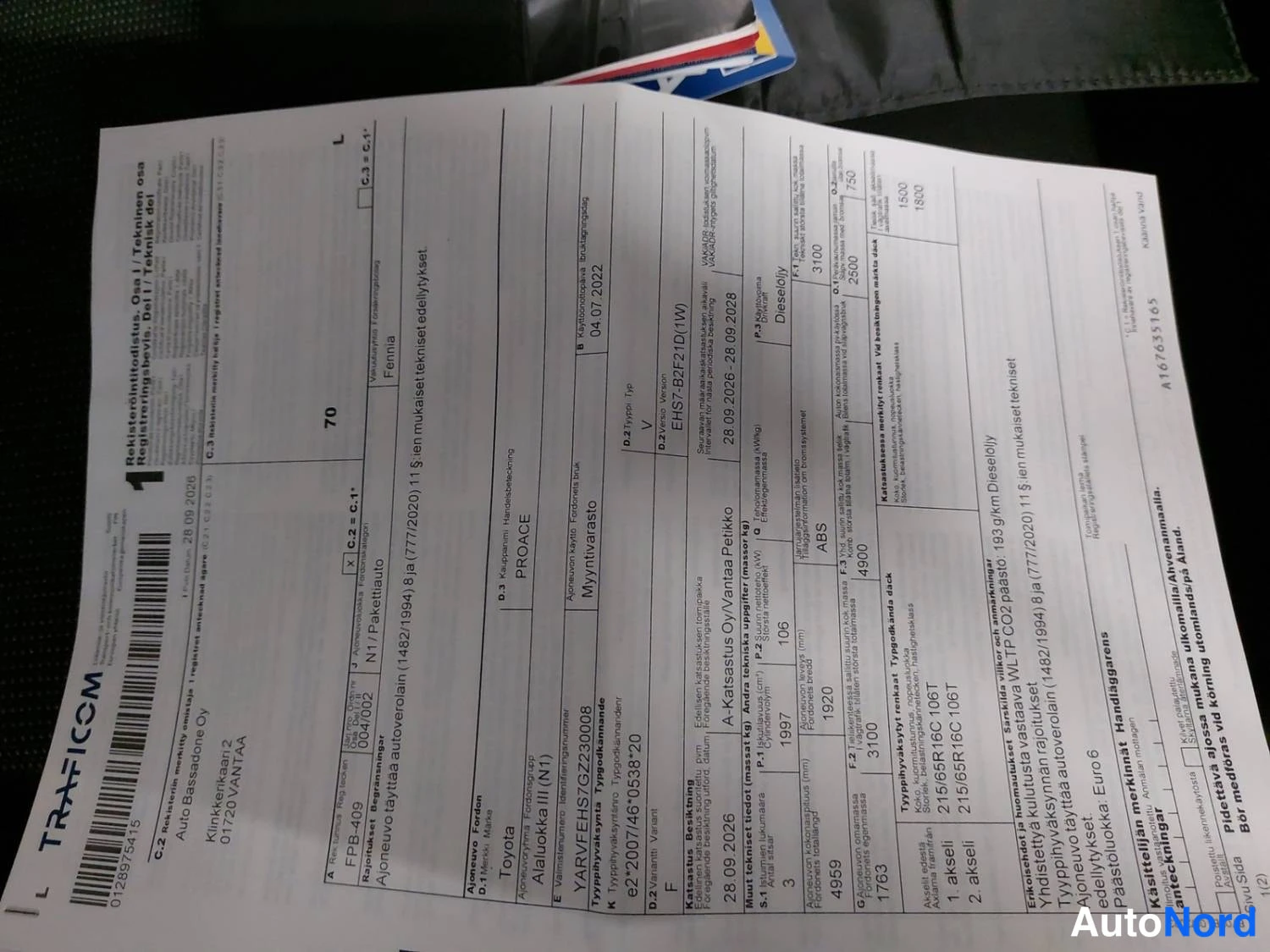 Musta Toyota Proace 2022, kuva 22