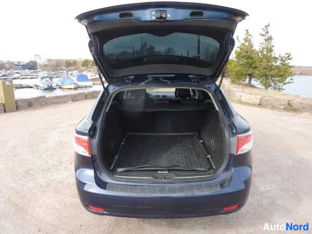Blue Toyota AVENSIS 2009, rear, photo 14