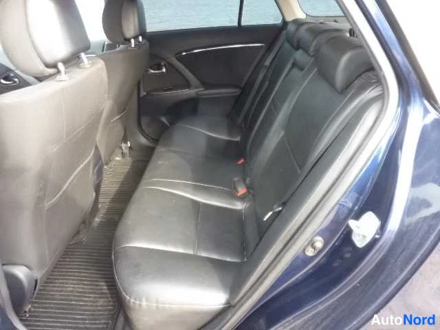 Sininen Toyota AVENSIS 2009, takaistuimet, kuva 20