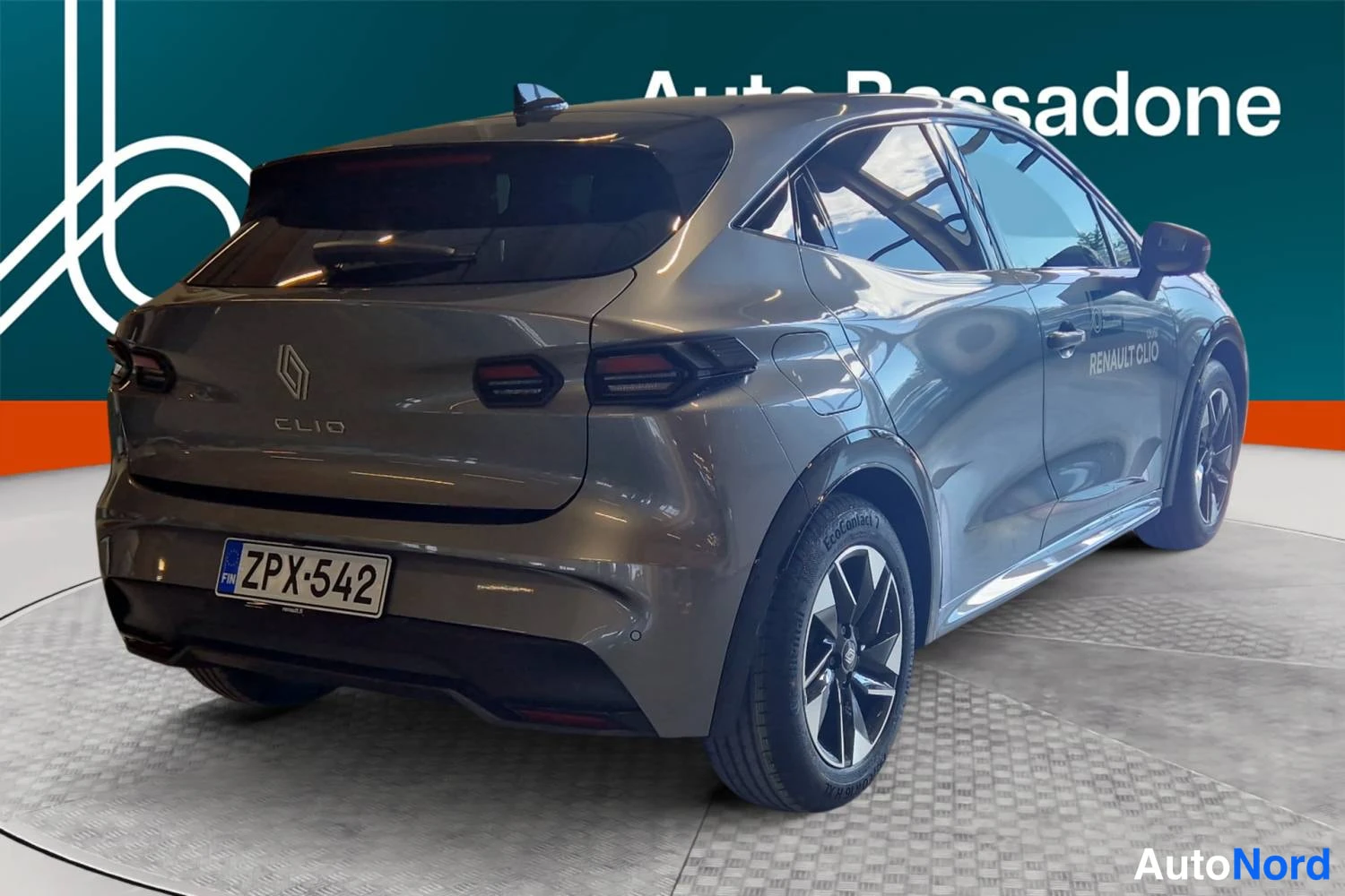 Harmaa Renault Clio 2026, takaviisto, kuva 9