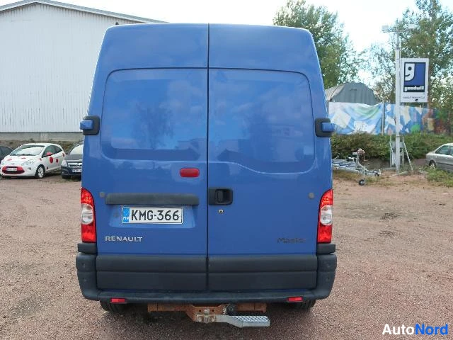 Sininen Renault MASTER 2007, takaa, kuva 15