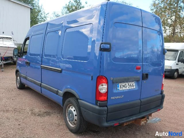Sininen Renault MASTER 2007, takaviisto, kuva 13