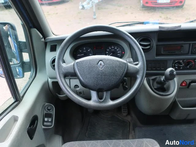 Sininen Renault MASTER 2007, ohjaamo, kuva 18