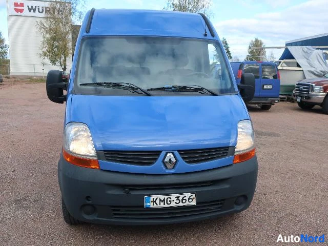 Sininen Renault MASTER 2007, edestä, kuva 6