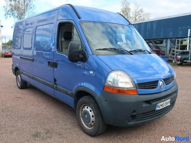 Sininen Renault MASTER 2007, etuviisto, keula oikealle, kuva 4