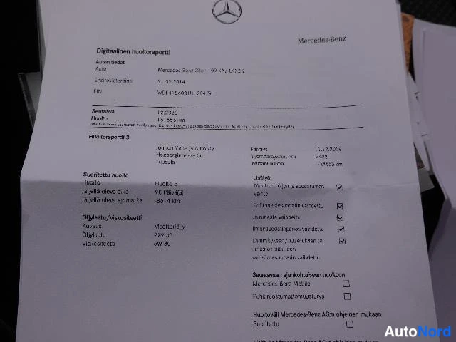 Valkoinen Mercedes-Benz Citan 2014, asiakirja, kuva 32
