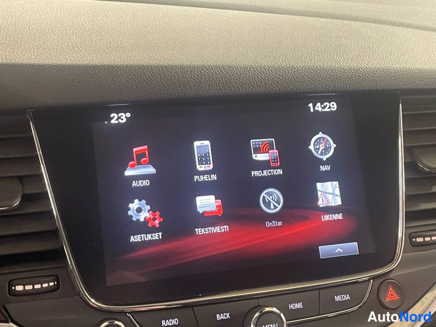 Punainen Opel Astra Sports Tourer 2018, kuva 22