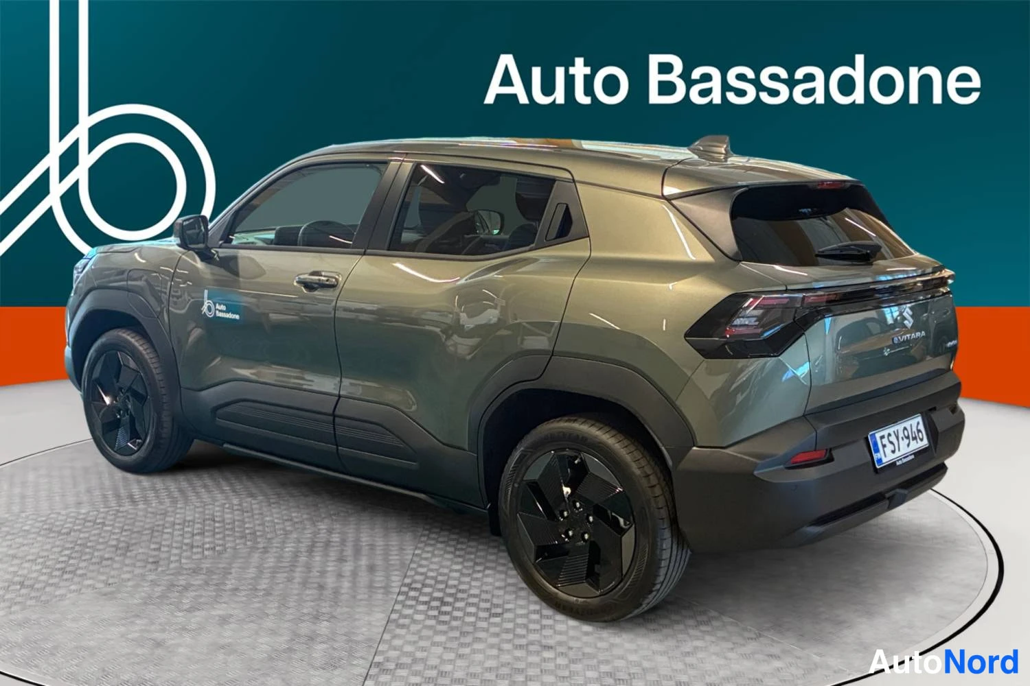 Vihreä Suzuki E vitara 2026, takaviisto, kuva 6