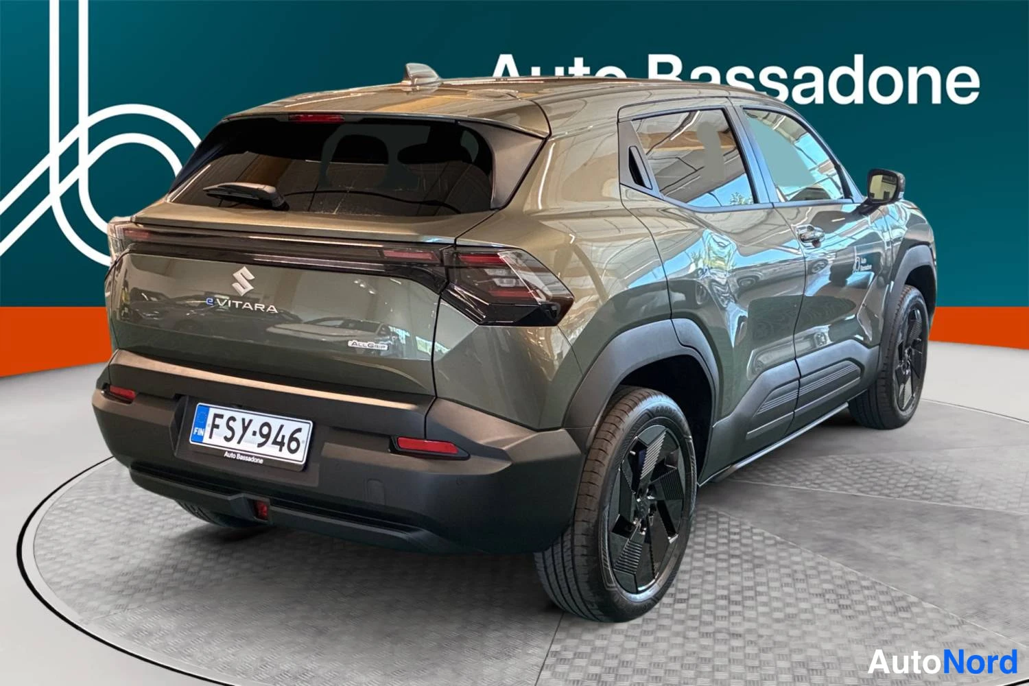Vihreä Suzuki E vitara 2026, takaviisto, kuva 7