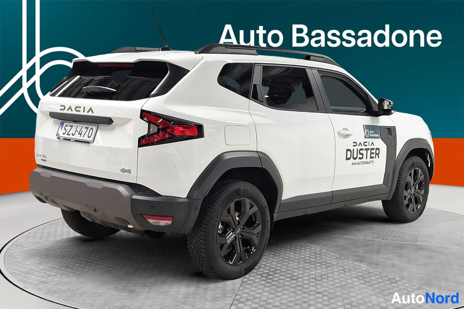 Valkoinen Dacia Duster 2026, takaviisto, kuva 7