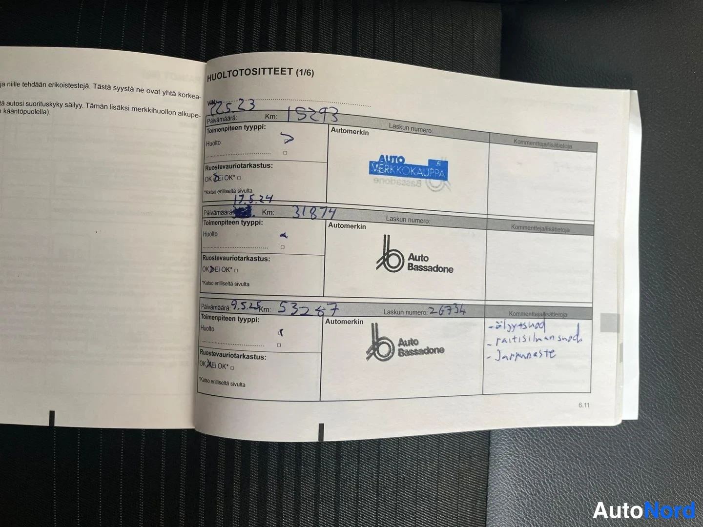 Valkoinen Dacia Duster 2022, asiakirja, kuva 18