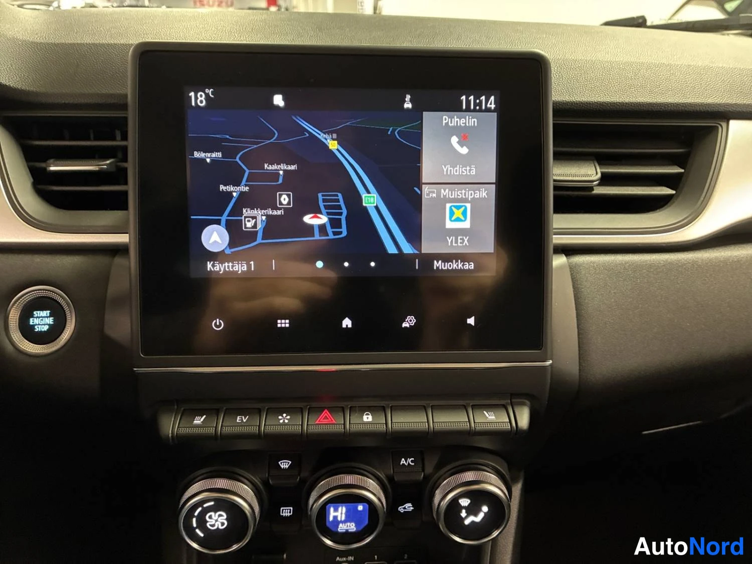 Sininen Renault Captur E-TECH Plug-in hybrid 2022, kuva 20