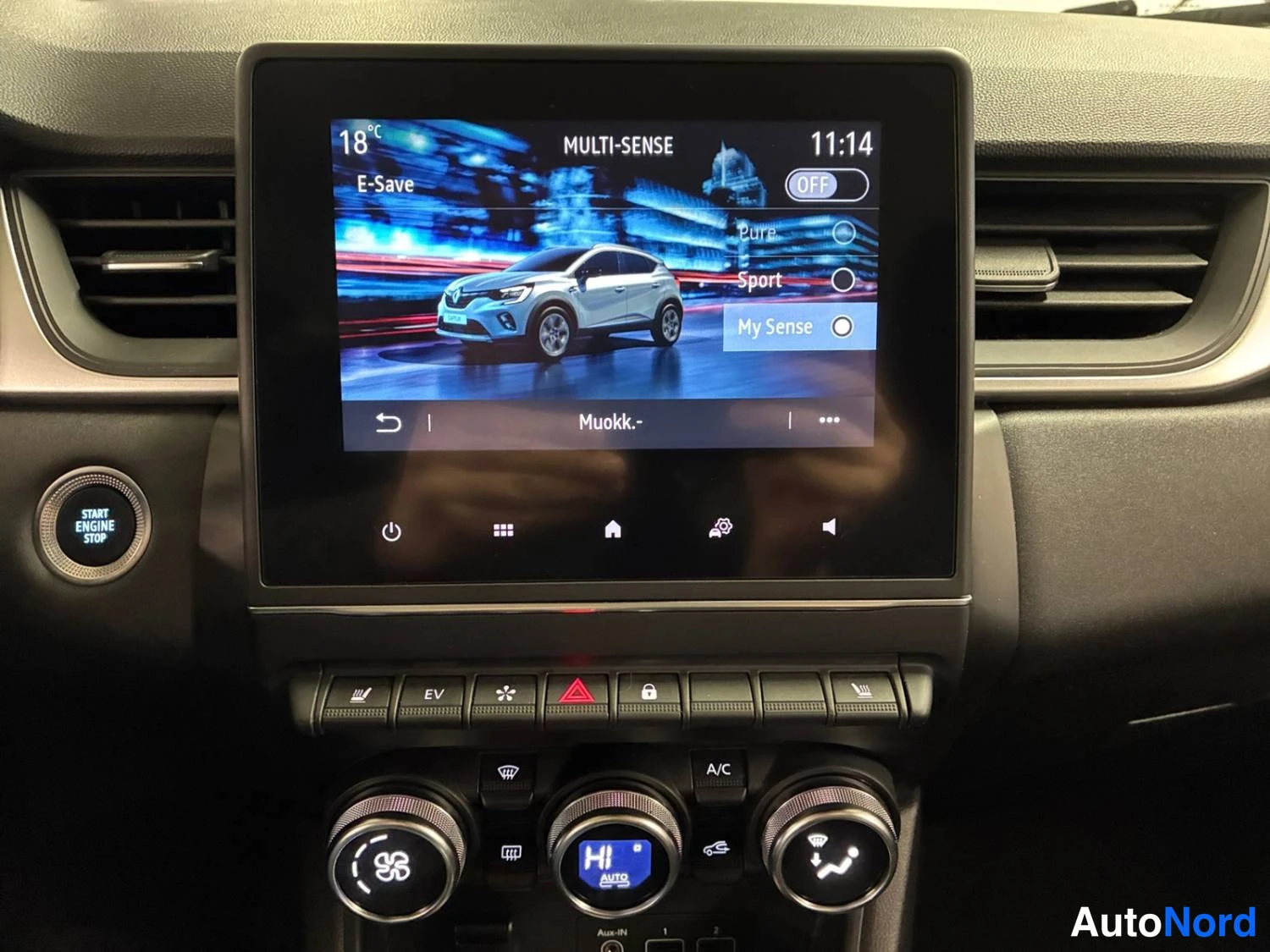Sininen Renault Captur E-TECH Plug-in hybrid 2022, kuva 22
