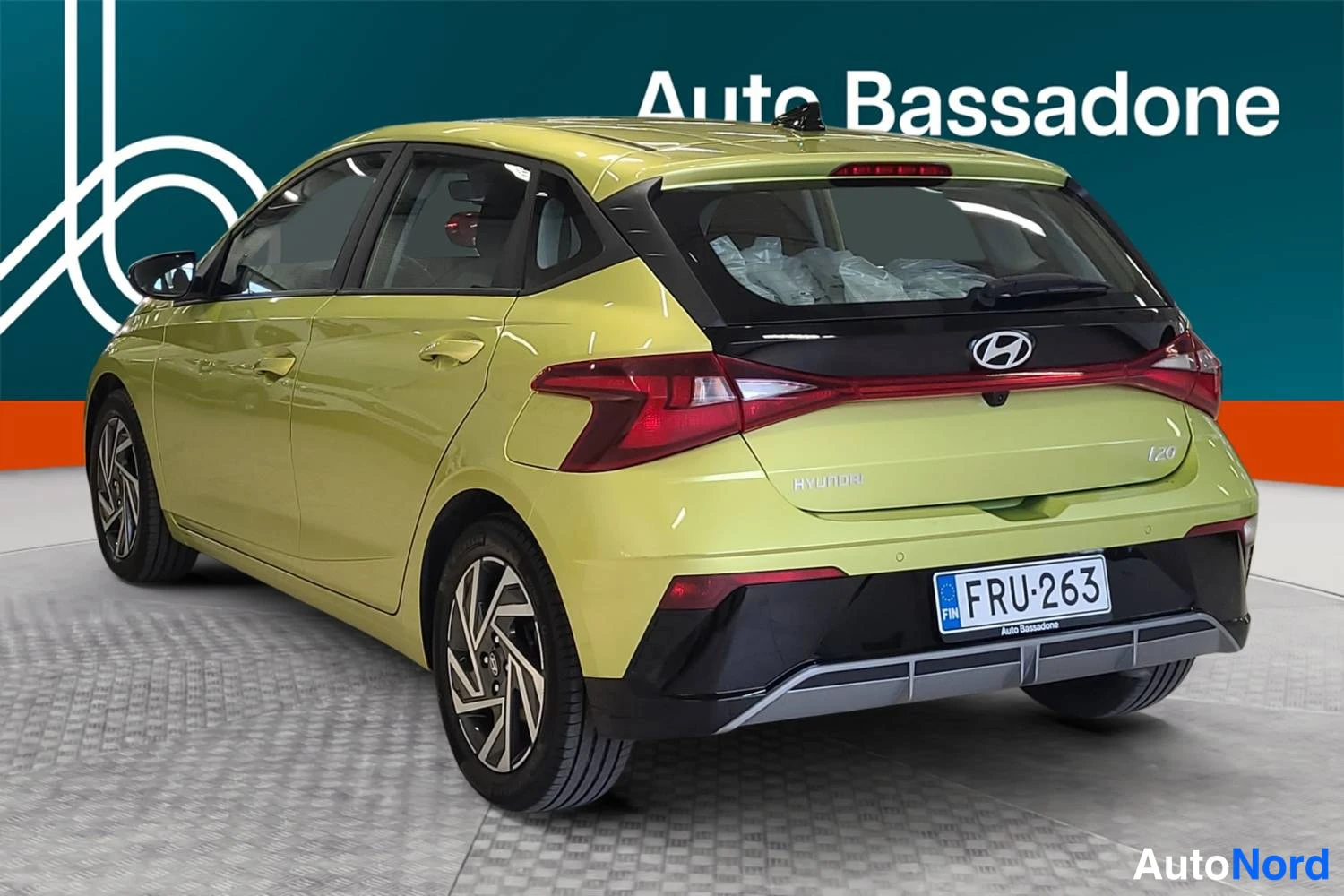 Vihreä Hyundai I20 2025, takaviisto, kuva 6