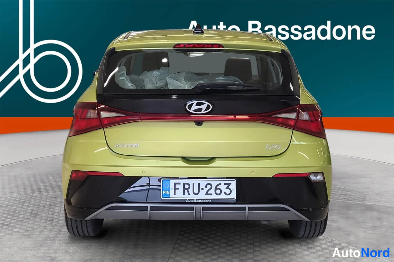 Vihreä Hyundai I20 2025, takaa, kuva 8
