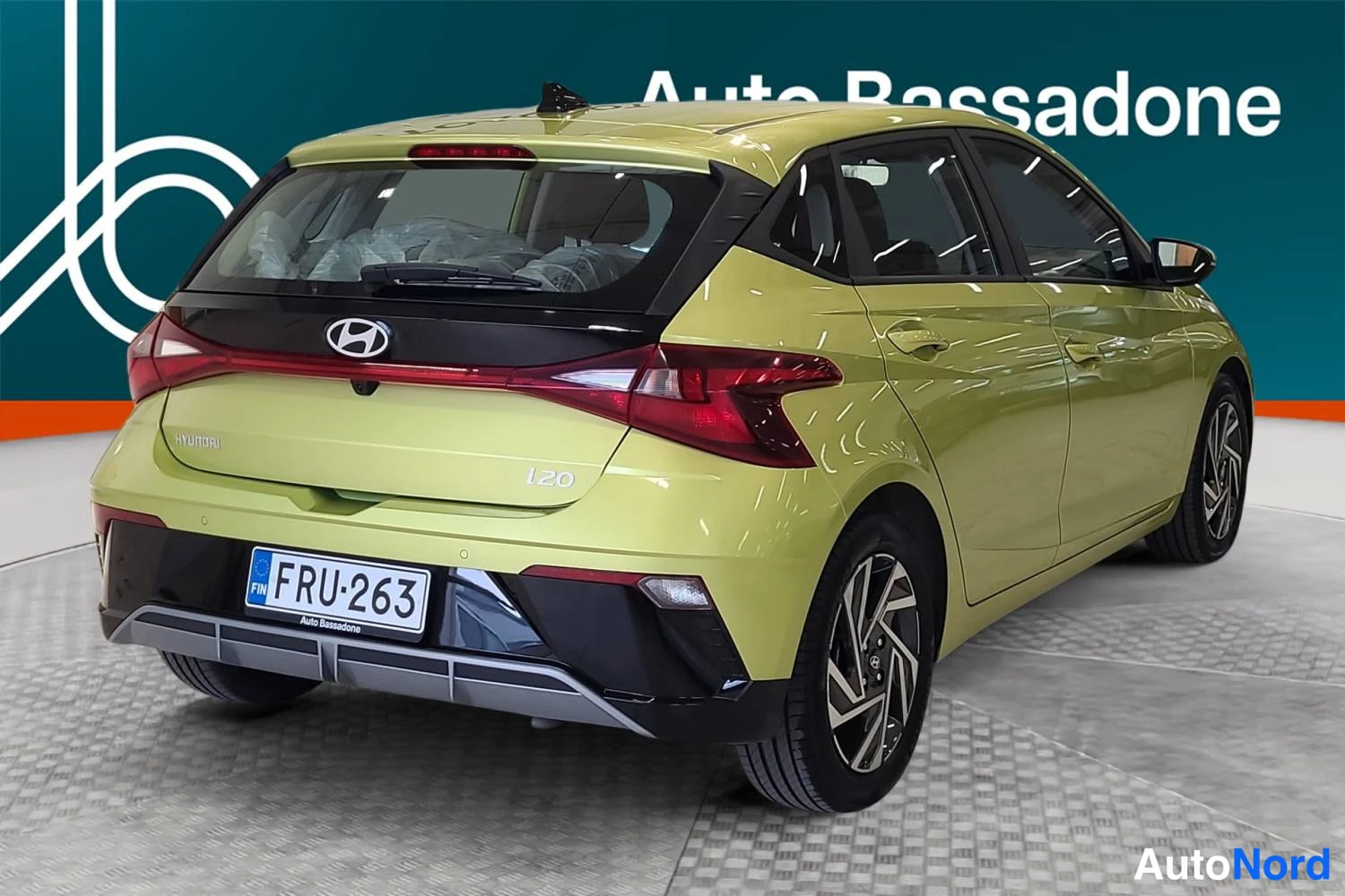 Vihreä Hyundai I20 2025, takaviisto, kuva 7