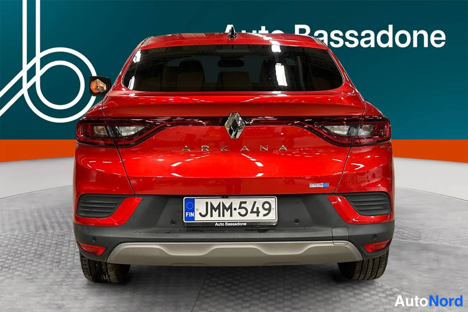 Red Renault Arkana E-TECH 2023, rear, photo 8
