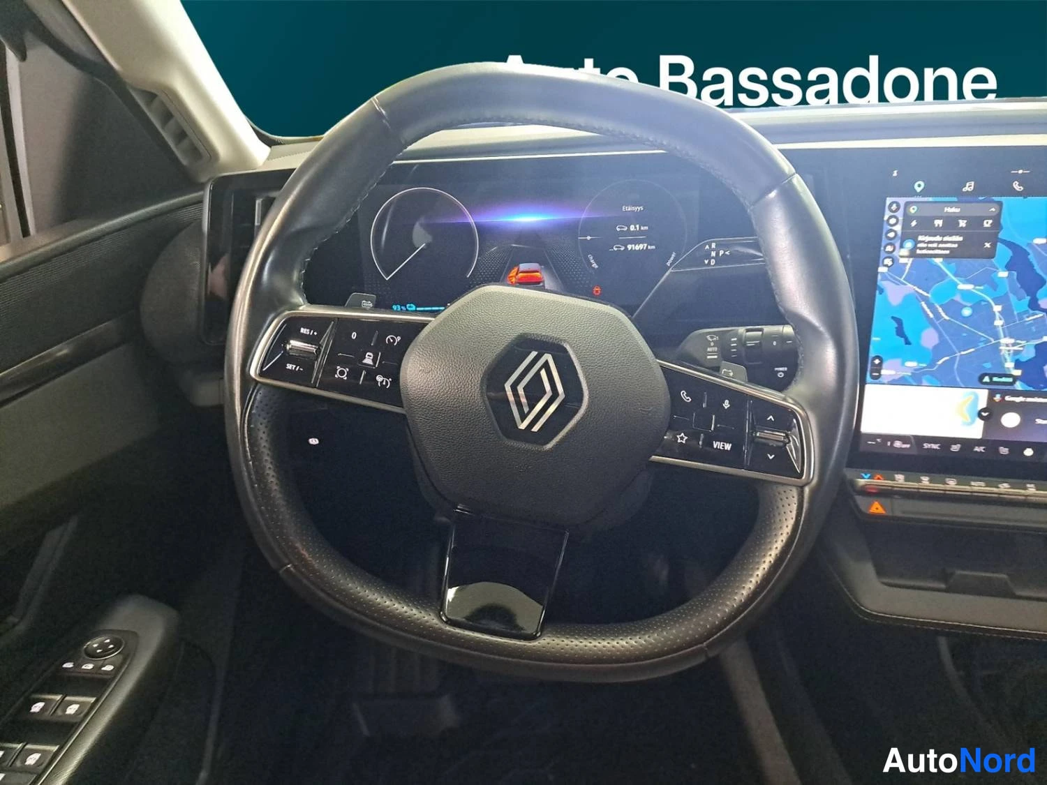 Black Renault Megane E-Tech electric 2022, photo 11