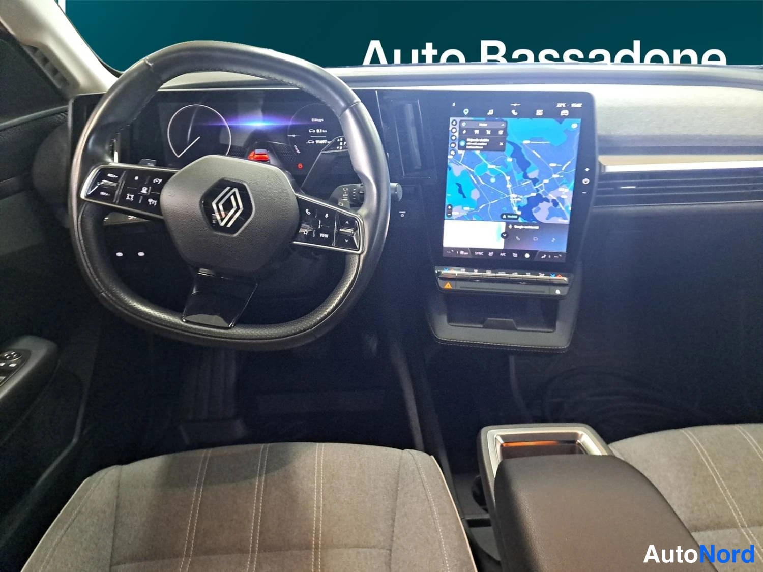 Black Renault Megane E-Tech electric 2022, photo 9