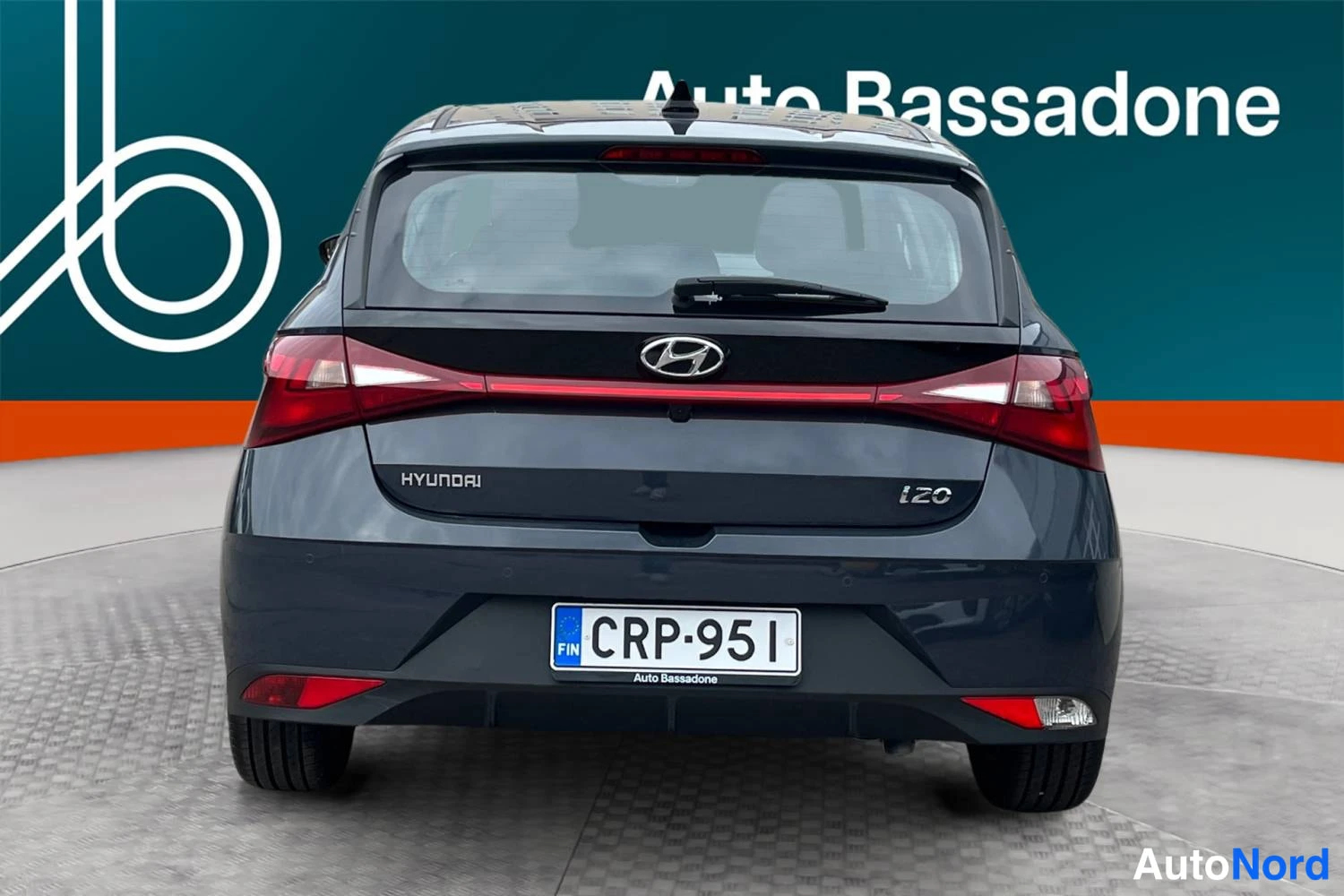 Grey Hyundai I20 2023, rear, photo 9
