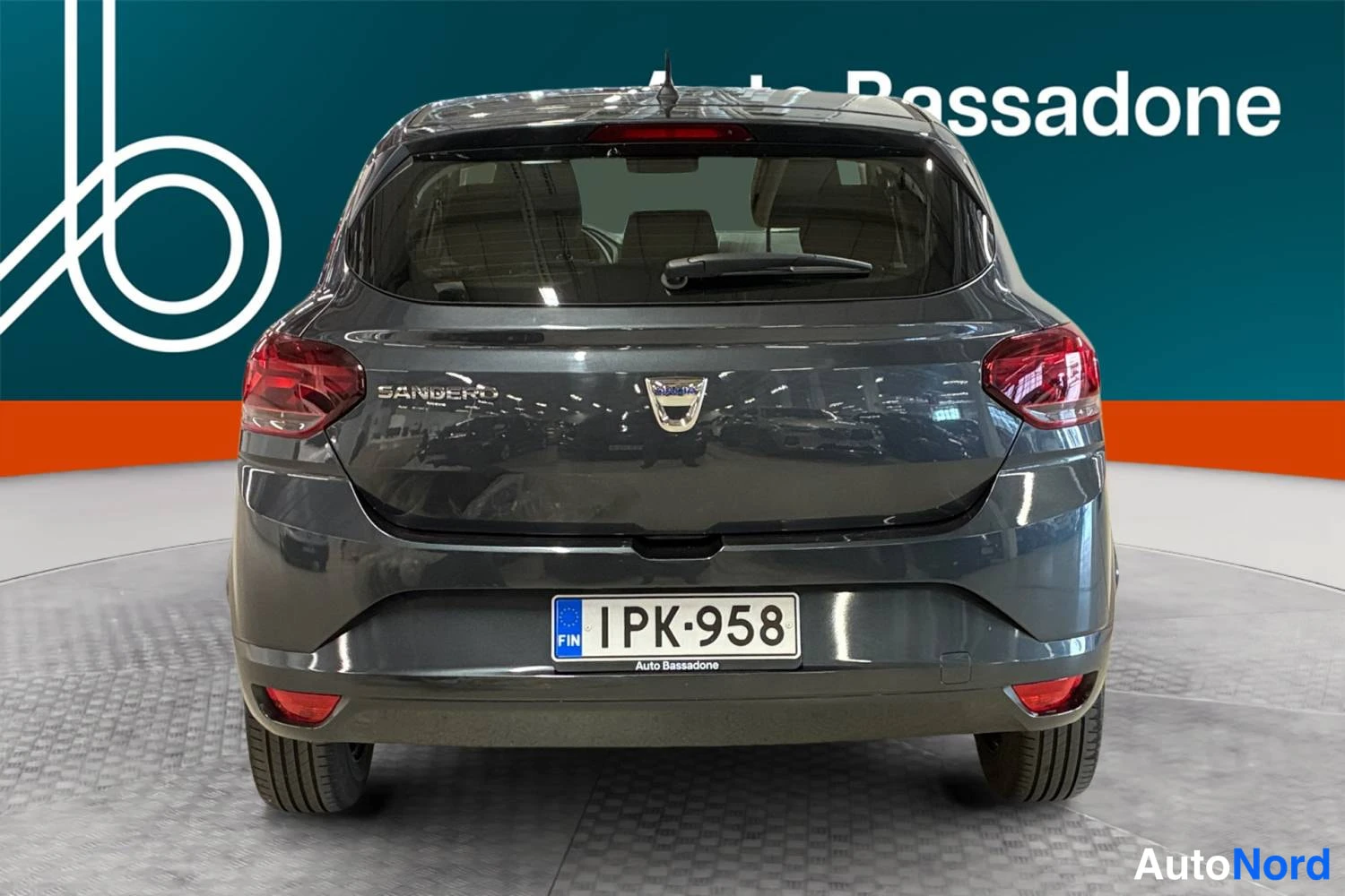 Harmaa Dacia Sandero 2022, takaa, kuva 8